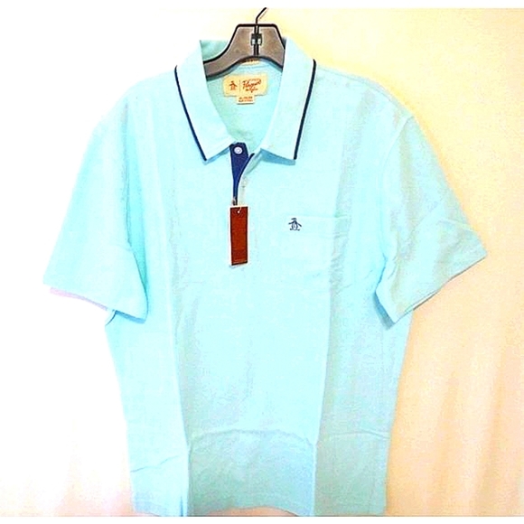 NEW Original Penguin Men  Mearl Slim Fit Polo Extra Large XL New Menwomenstyles - Picture 1 of 6
